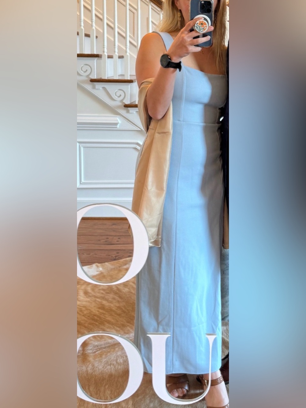 Show Me Your Mumu Blue Dress Size Medium